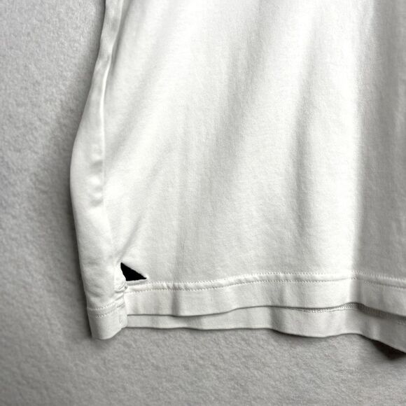 UNTUCKit Men's White Polo XL short sleeve Shirt resort business casual - Picture 4 of 13